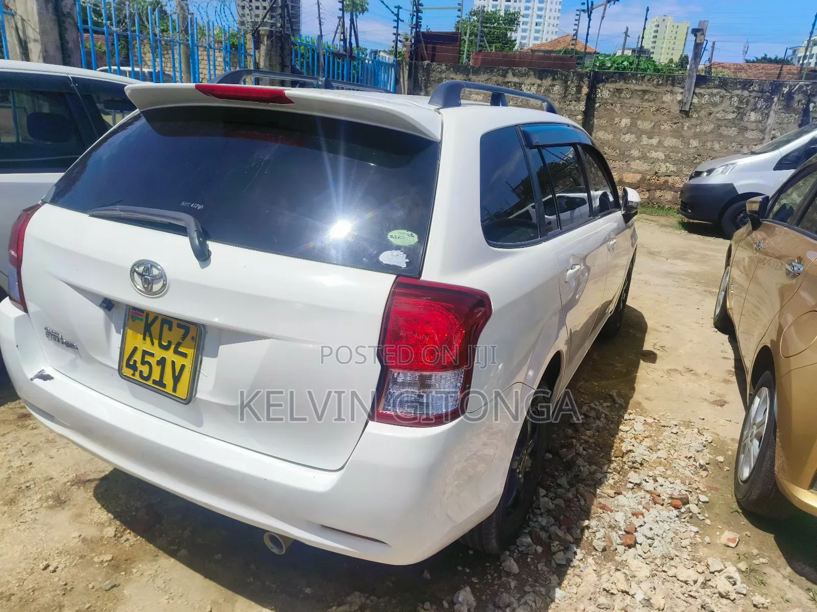 Toyota Corolla Fielder 2013 White