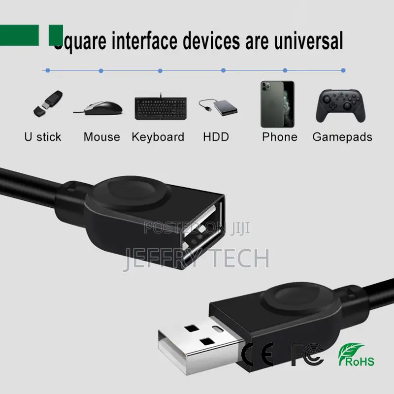 Cub2-Mf Usb 2.0 Male to Female Extender Cable