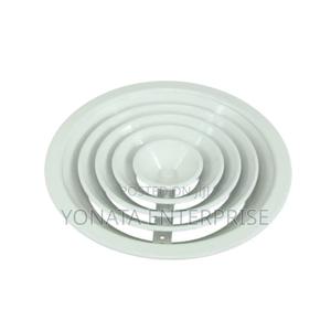 Round Ceiling Exhaust Fan Diffuser - 300mm - thumbnail 2