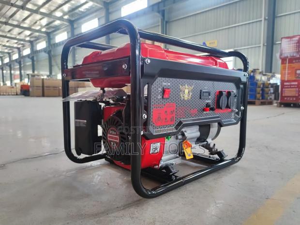 2.8kva Petrol Generator Single Phase Output. - thumbnail 2