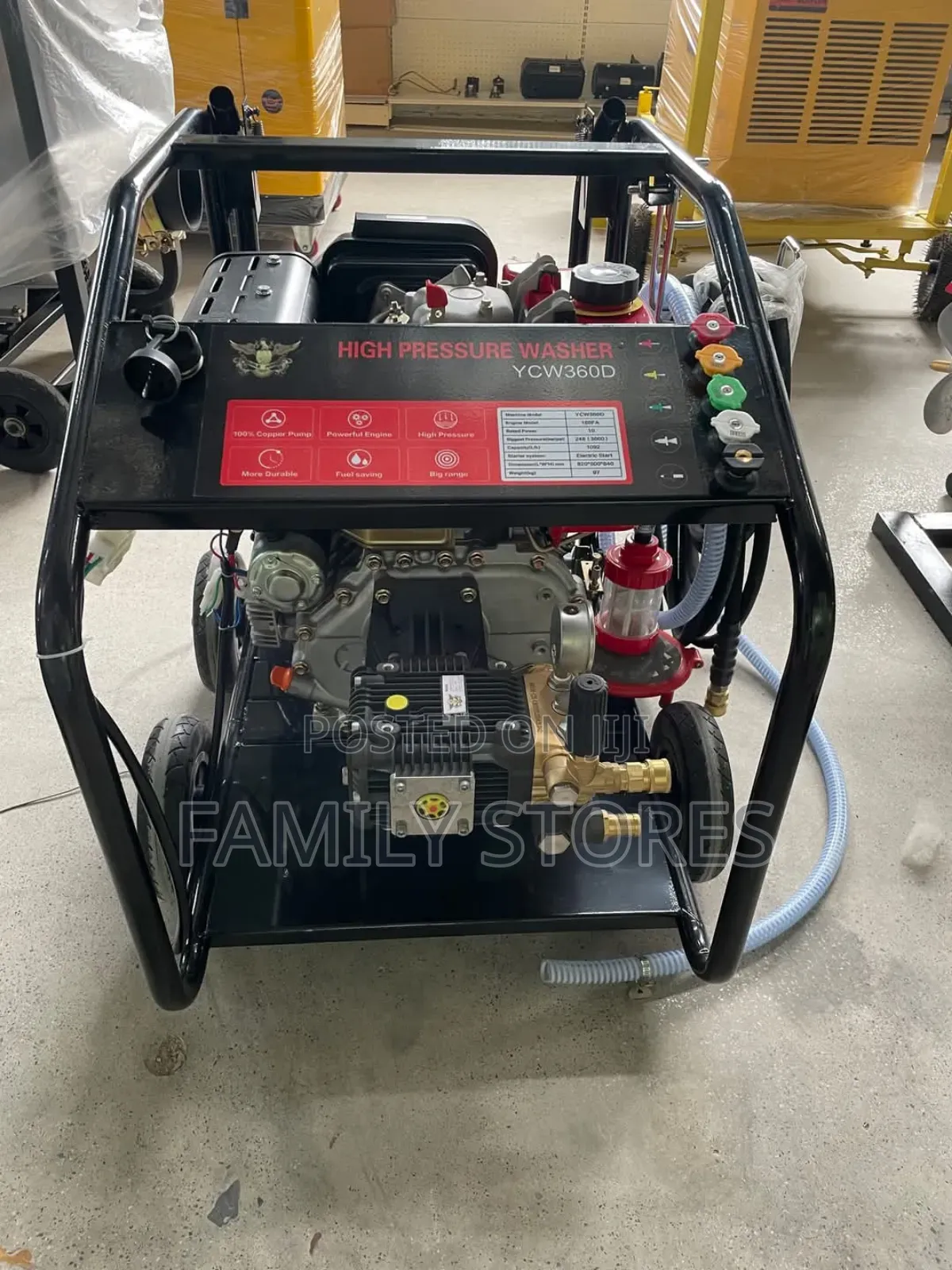 Heavy Duty Diesel High Pressure Washer Machine