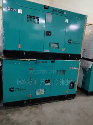 Cummins 30kva Brand New Diesel Silent Generator With Ats.