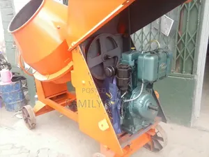 Locally Fabricated 400l Concrete Mixer With Diesel Engine
