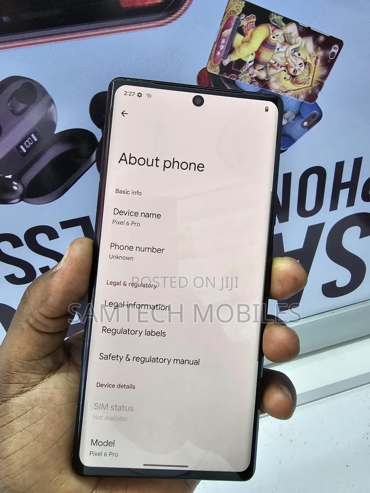Google Pixel 6 Pro 128 GB Gray