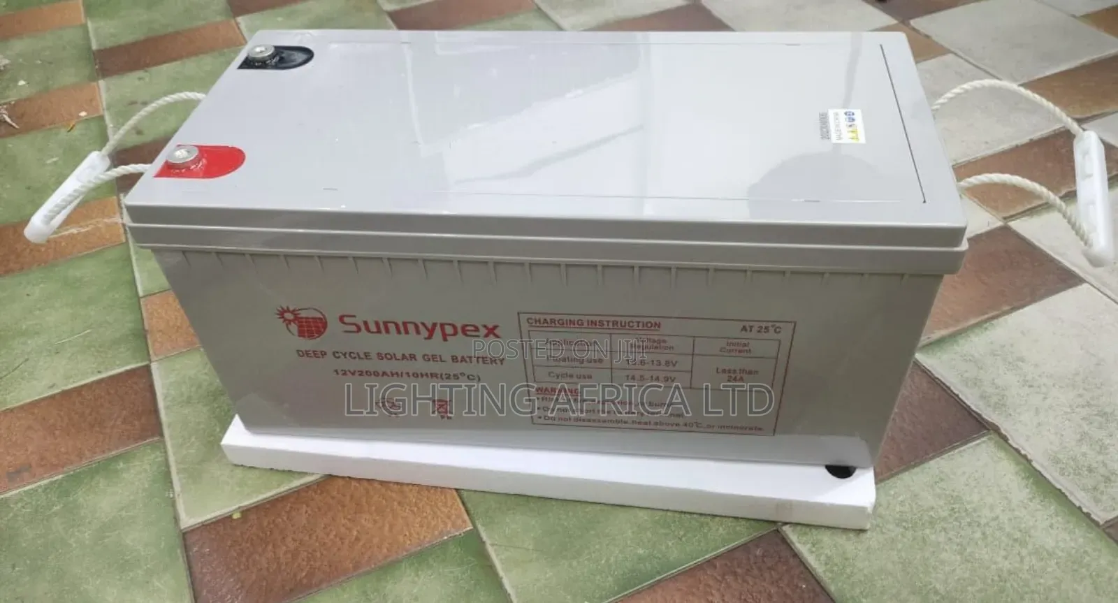 Sunnypex 200ah10hrs Heavy Duty Solar Battery