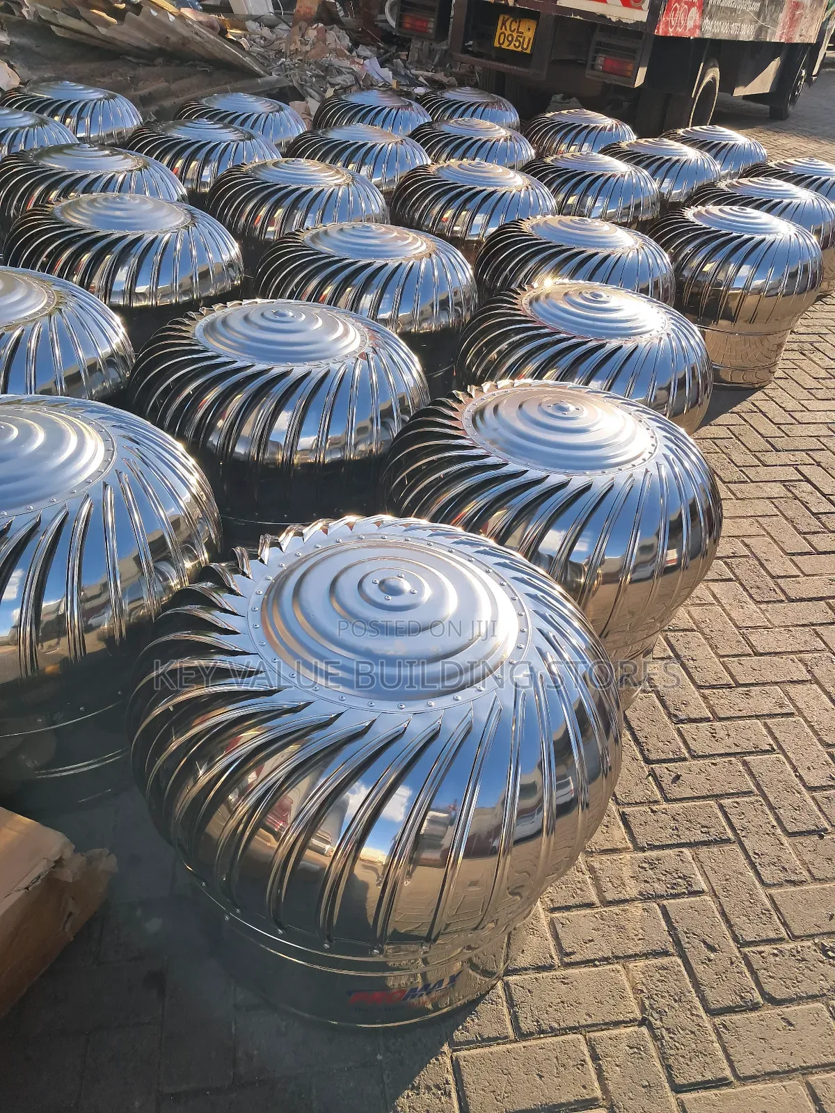 Wind Driven Cyclones Ventilators (Turbo 600mm)