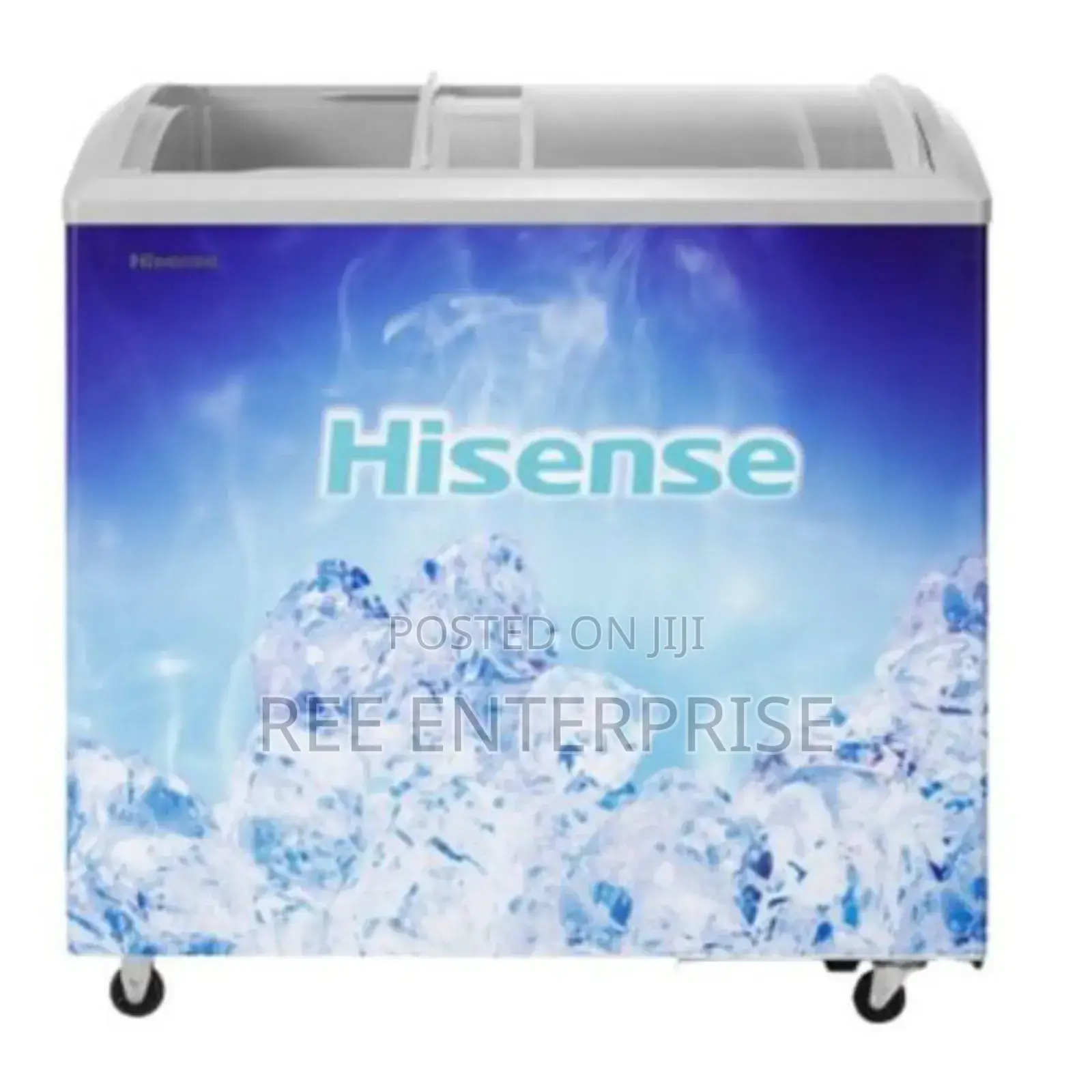 303litres Ice Cream Freezer Showcase Glass Door With Lock