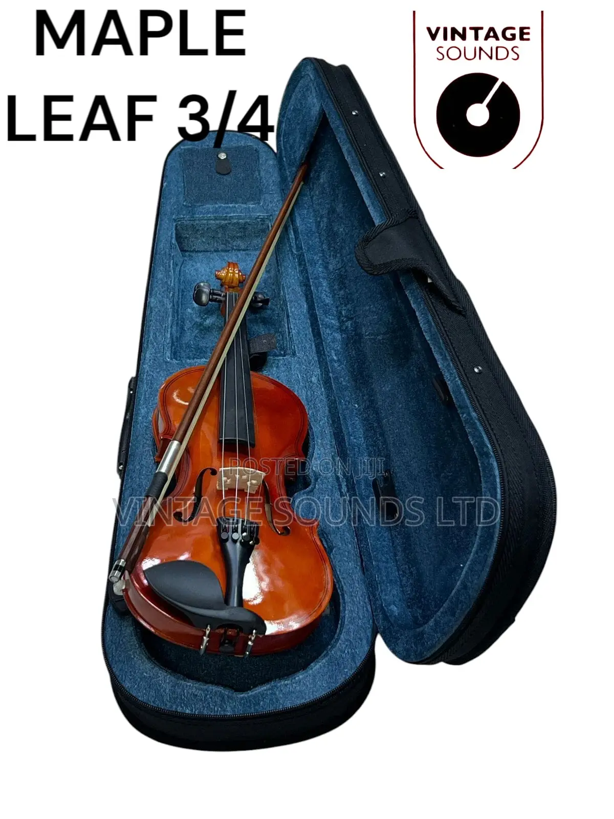 Maple Leaf 3/4 Violin Instrument