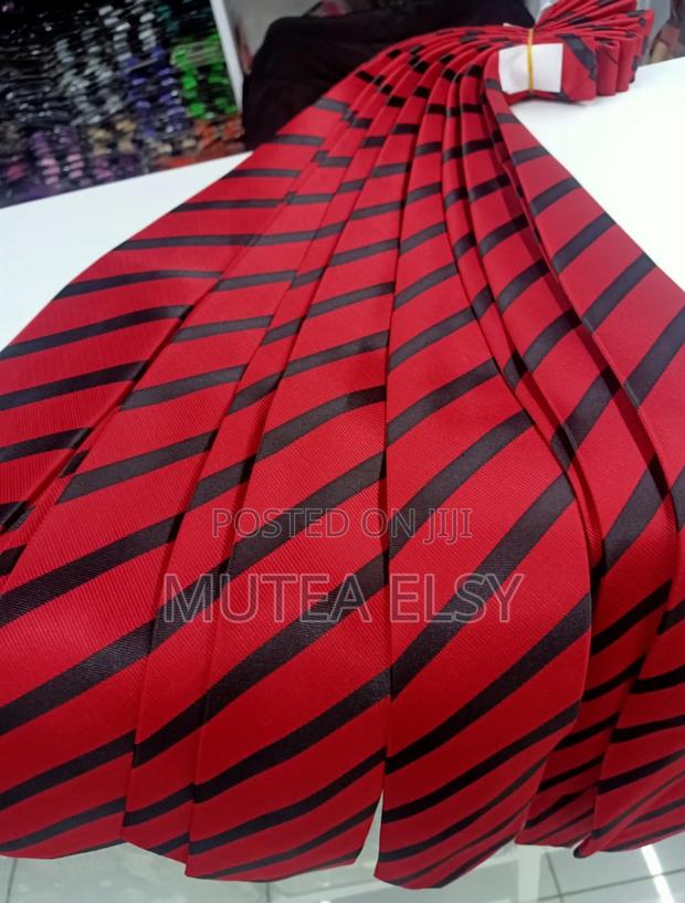 Redwine Stripped Black Single Ties - main view