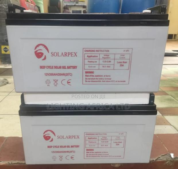 Solarpex Gel Solar Battery - main view