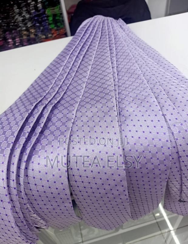 Lilac Purple Executive Single Ties - main view