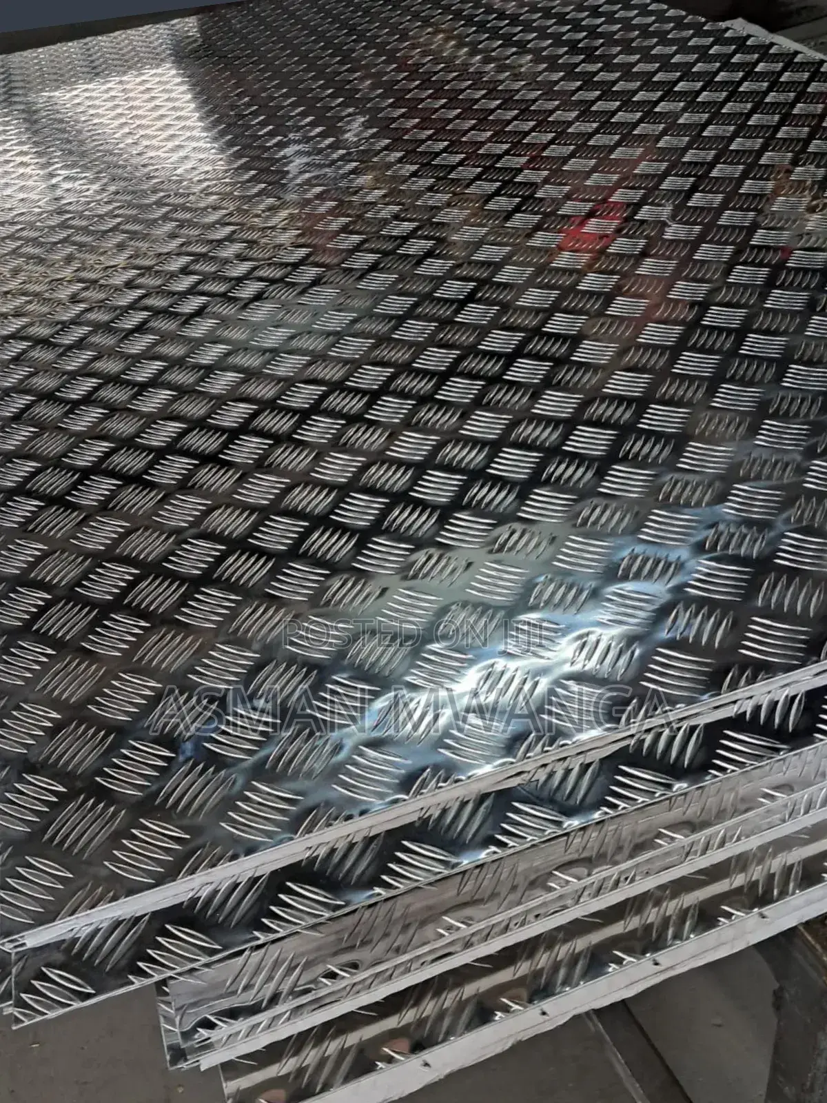 Aluminium Checker Plate/Panels 1m×2m