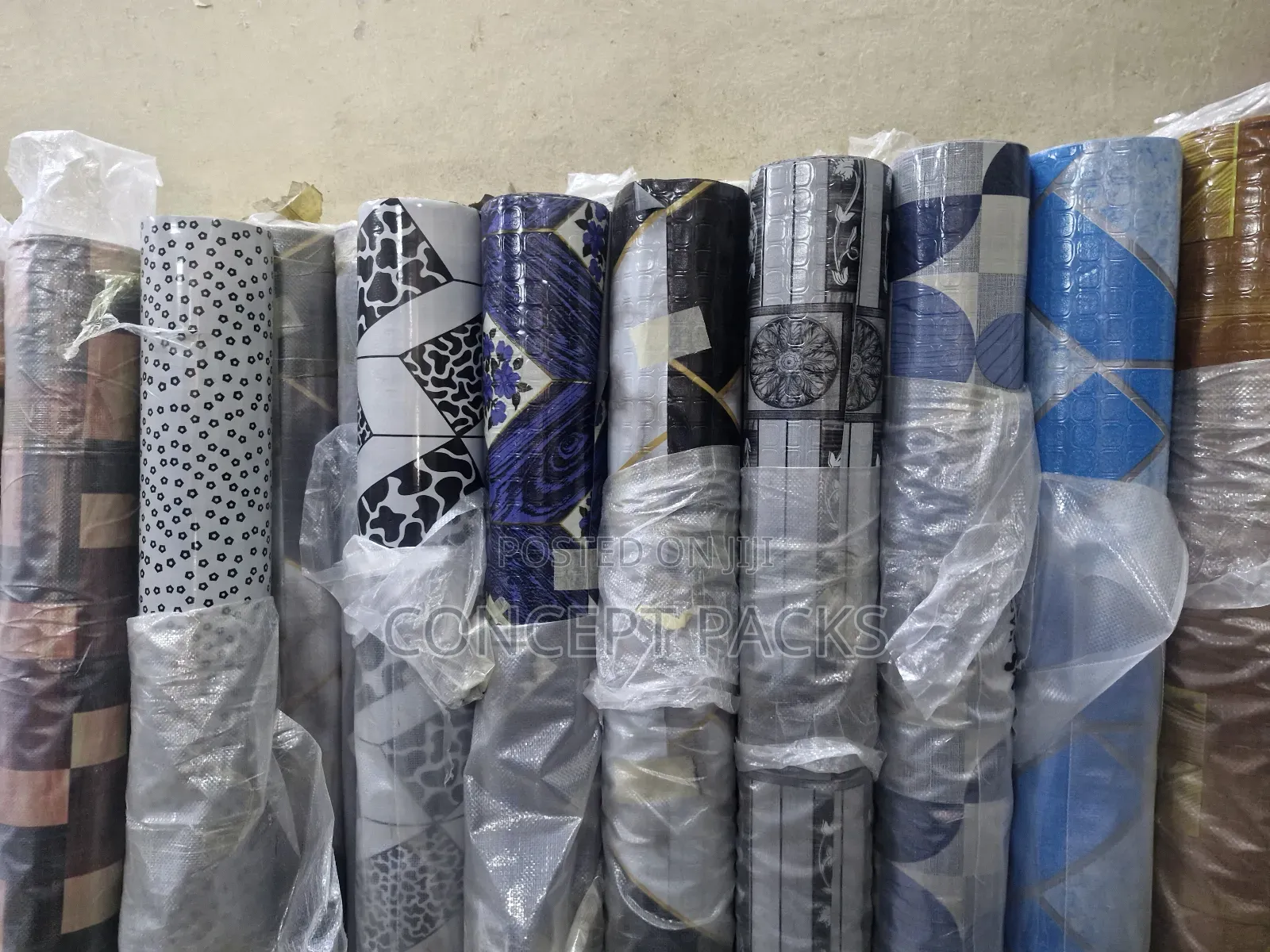 Light PVC Carpets 1.83m X 30m. Sold Per Roll.