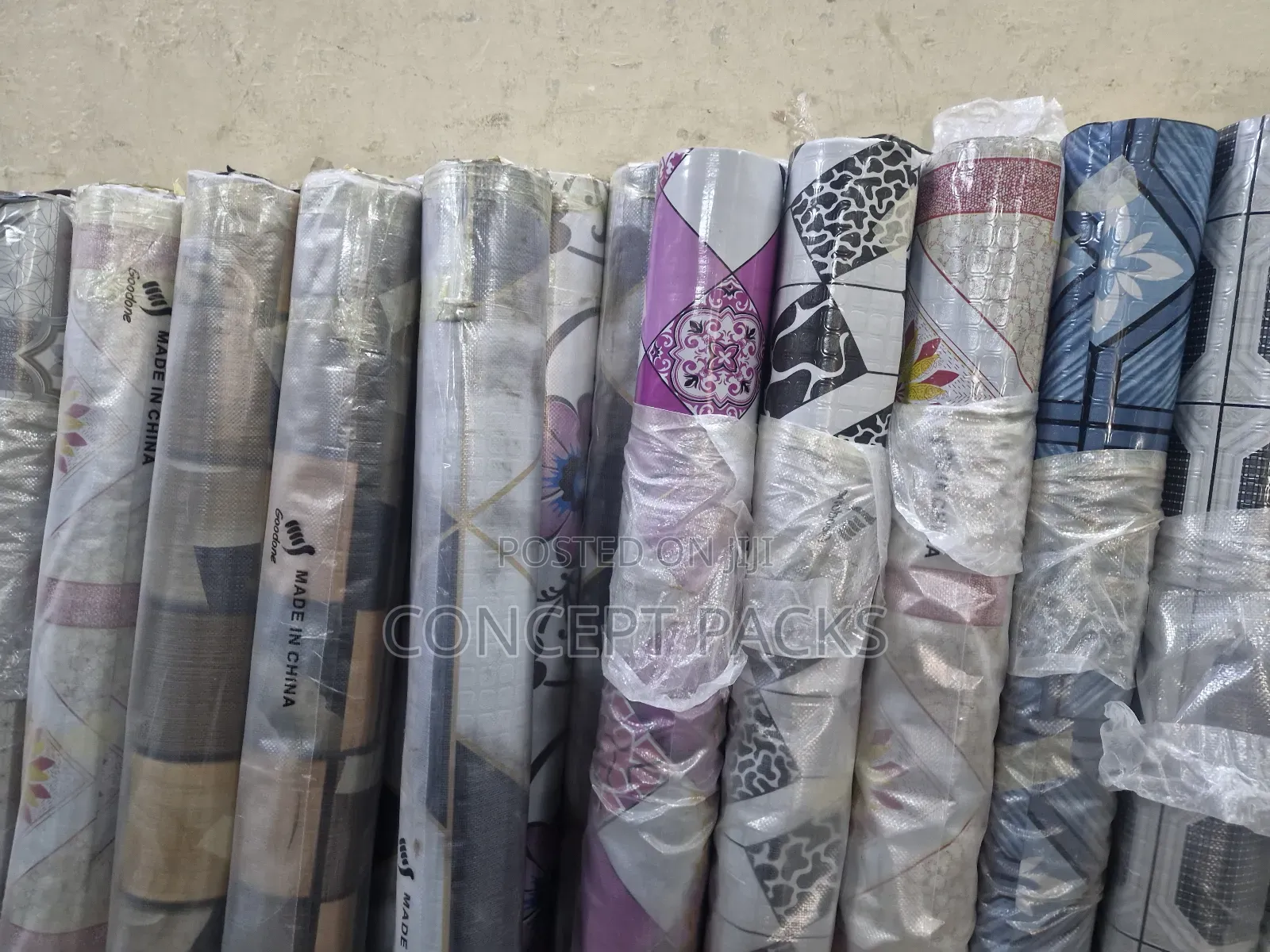 Light PVC Carpets 1.83m X 30m. Sold Per Roll.