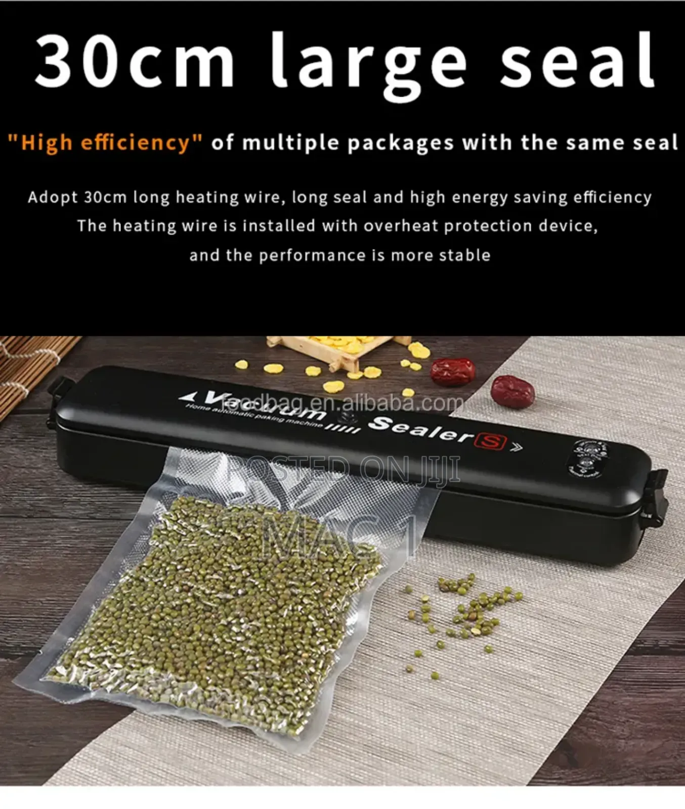 Vacuum Sealer Multi Use 30cm Paper Sealer
