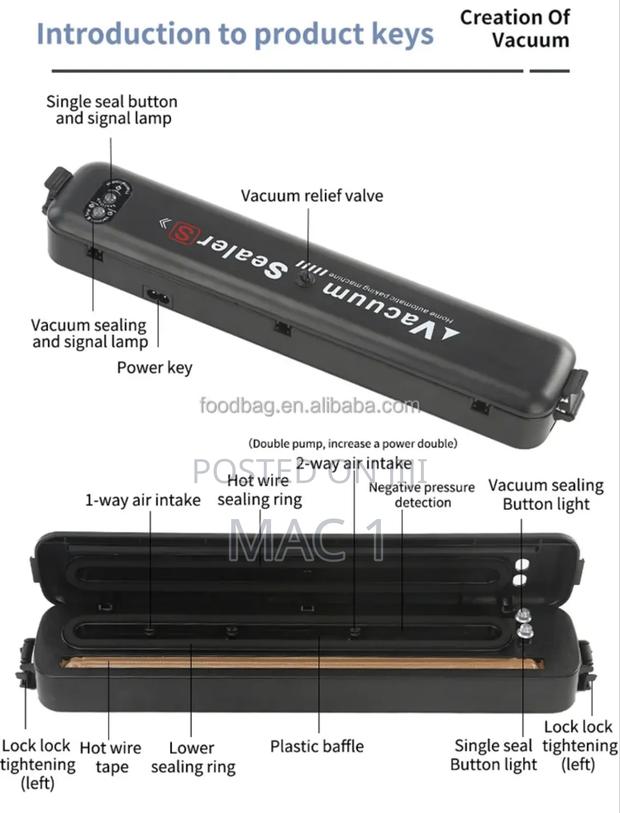 Vacuum Sealer Multi Use 30cm Paper Sealer - thumbnail 3