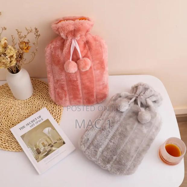 Pink Aesthetical Medical Hot Water Bottle 2l Capacity