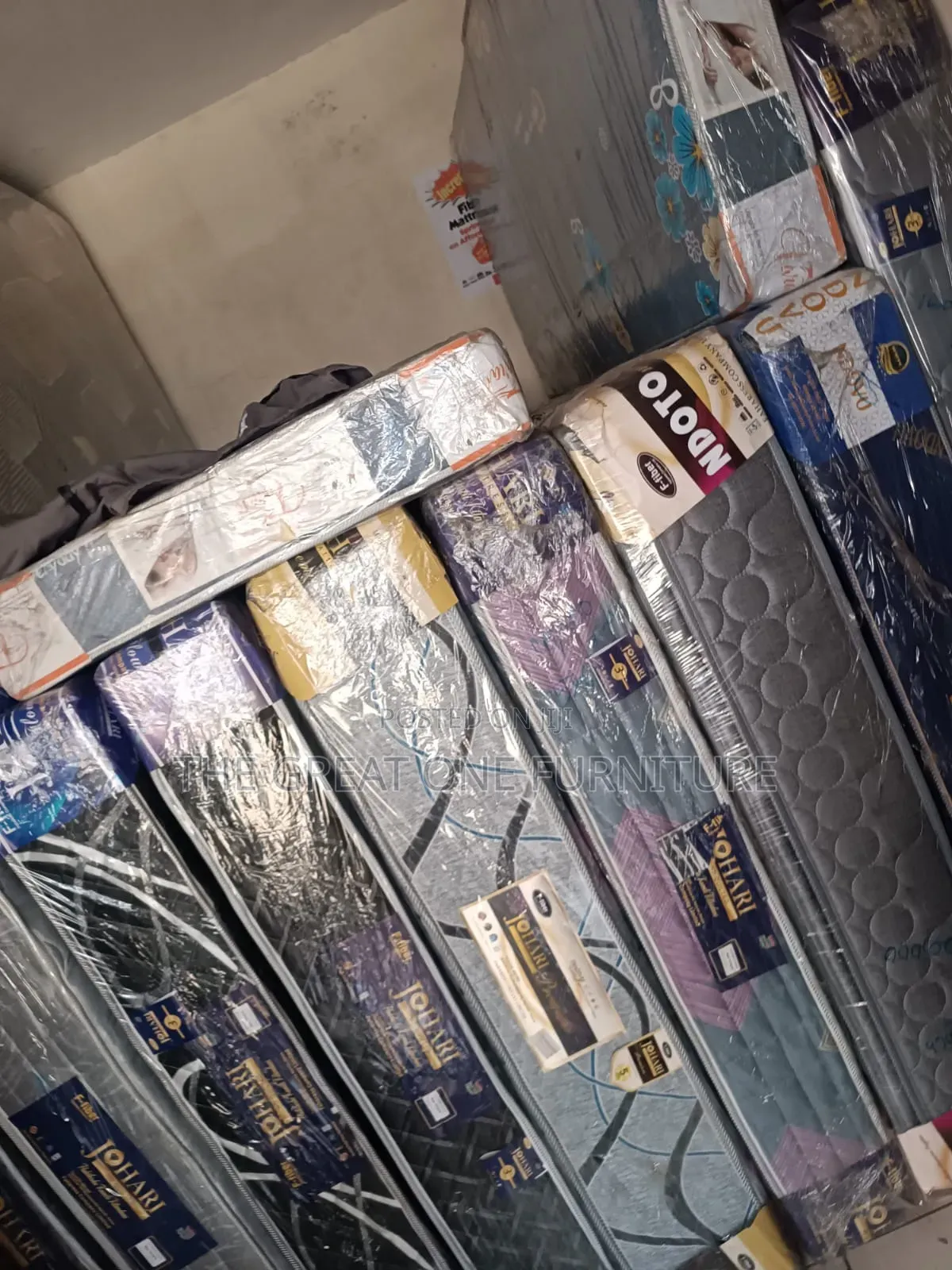 Quality Johari Fibre Matress 5 by 6 Fabric Rd3q