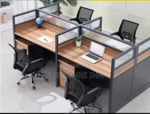 Comfortable 4 Way Workstation