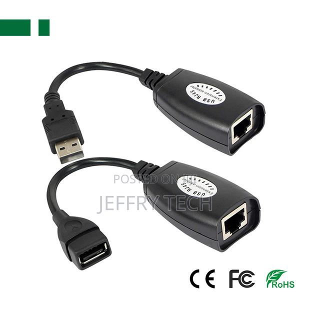 Cva-3015 50m Usb to Rj45 Extension Adapter