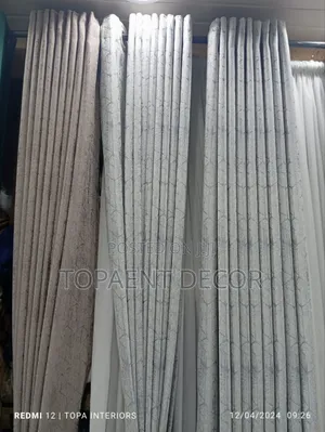 Heavy Material Glam for Window Curtains