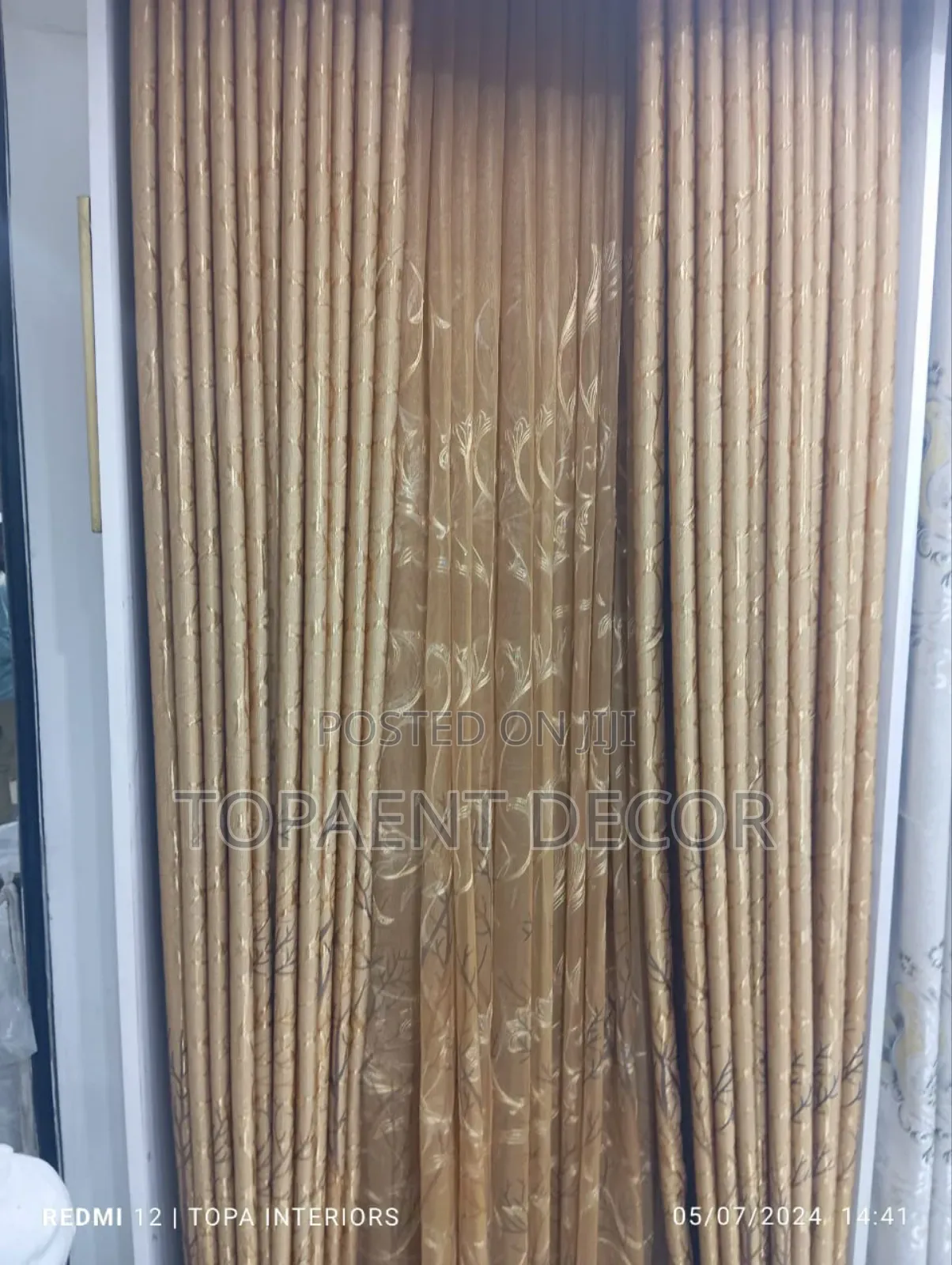 Sweet Brown Window Curtains and Brown Window Sheer