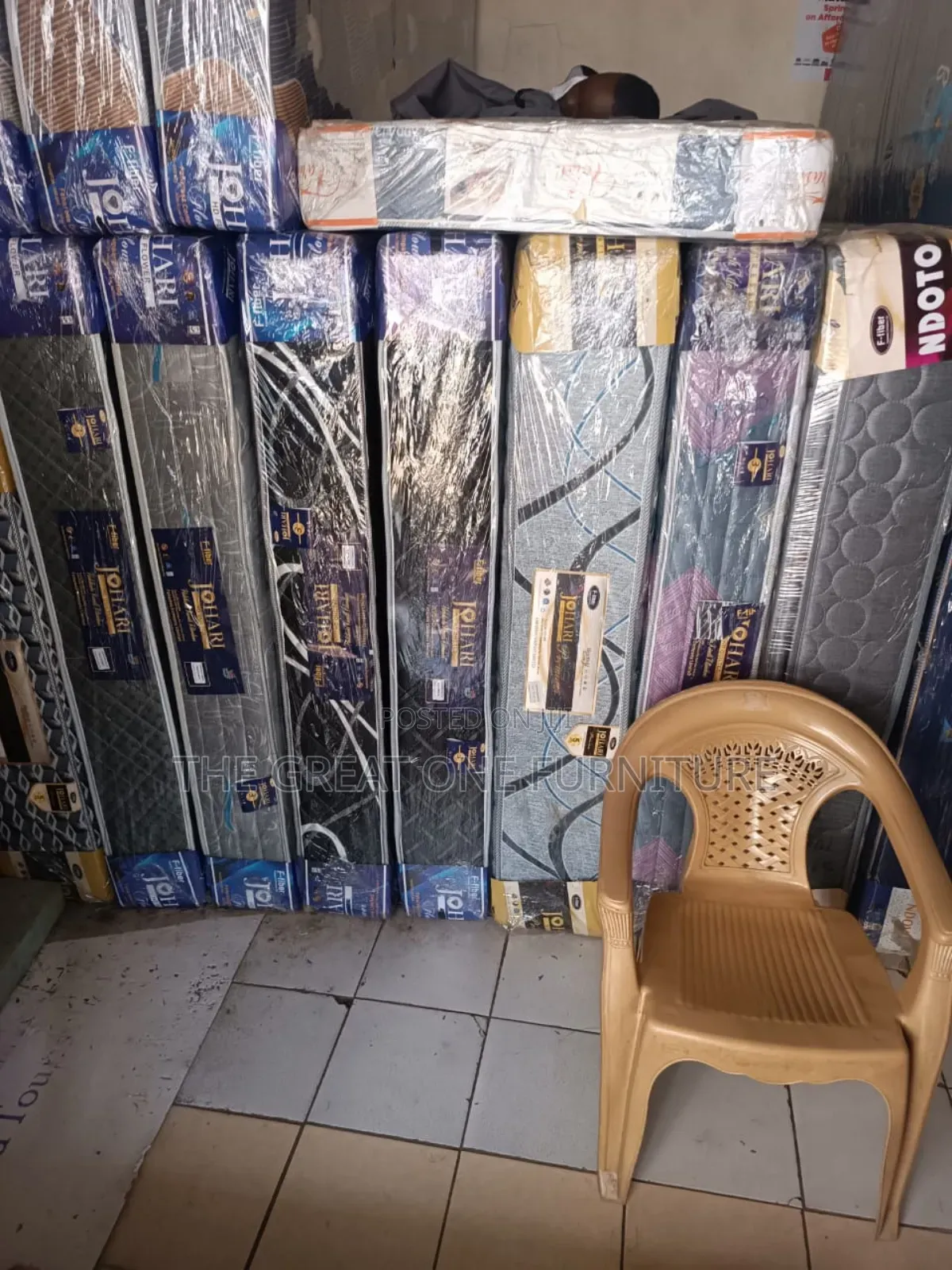Quality Johari Premium Fibre Matress 4 by 6 Kp5xe