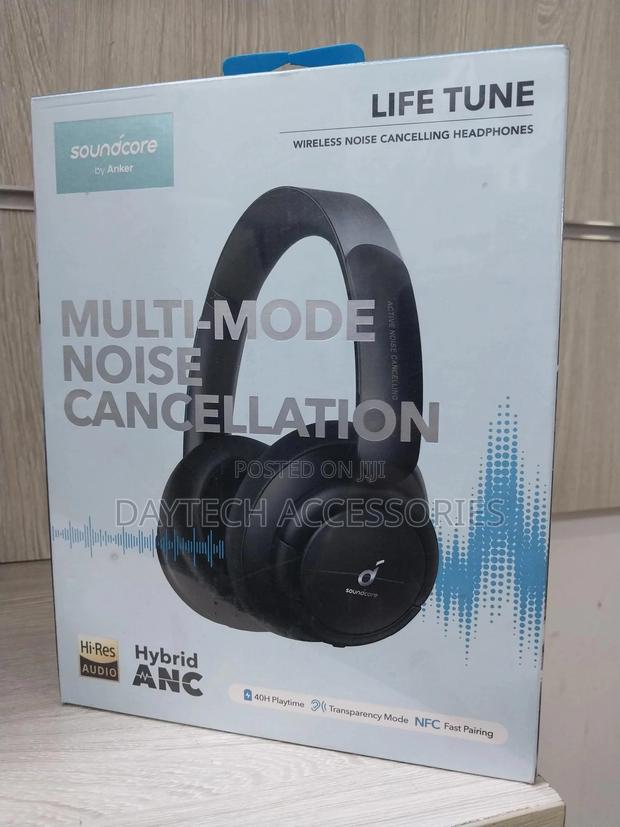 Anker Soundcore Life Tune Wireless Anc Headphones Black