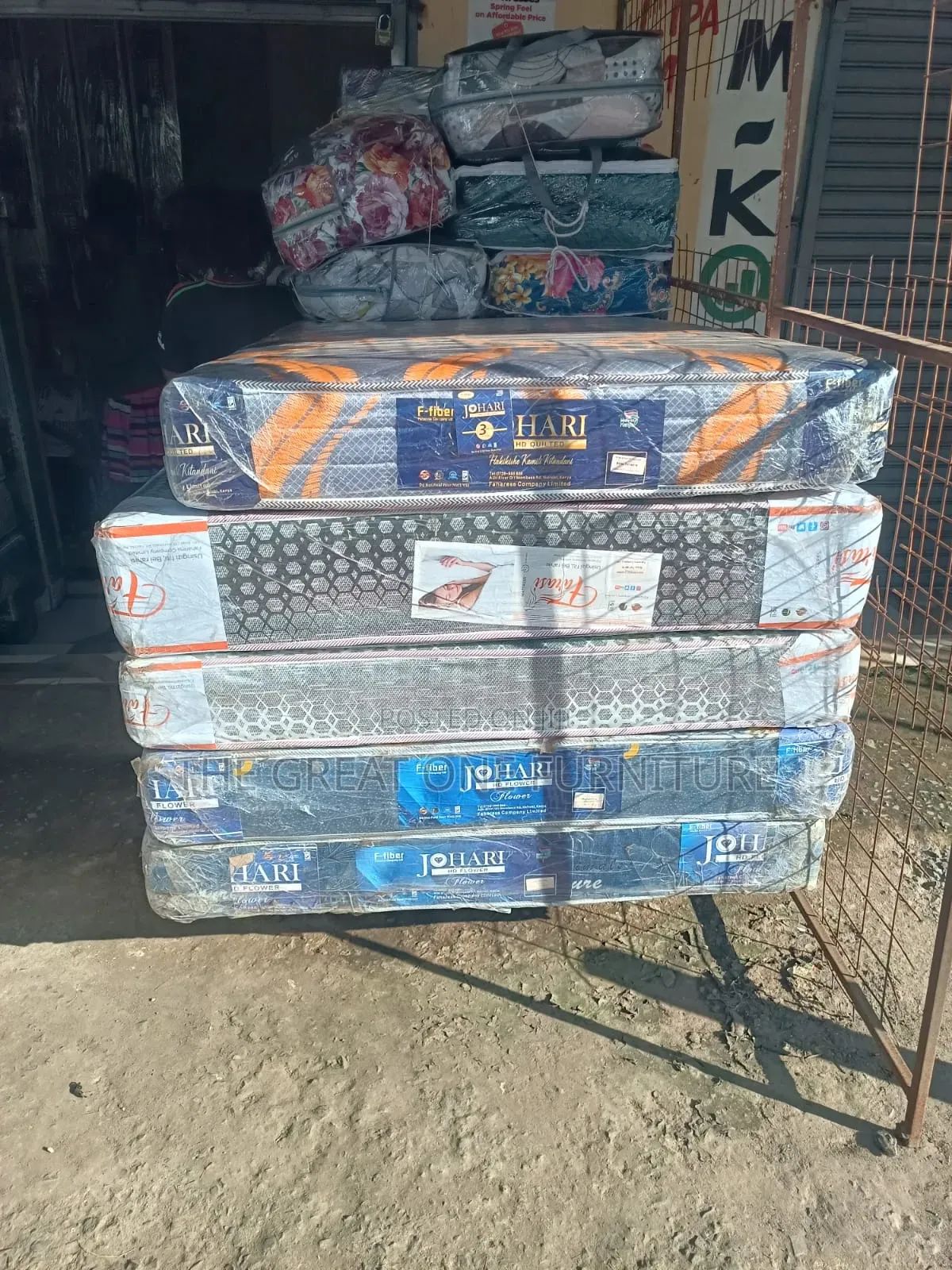 4 by 6 Hypoallergenic Fibre Matress Fx9kp