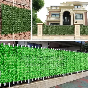 Diy Artificial Green Privacy Fence for Privacy and Decor