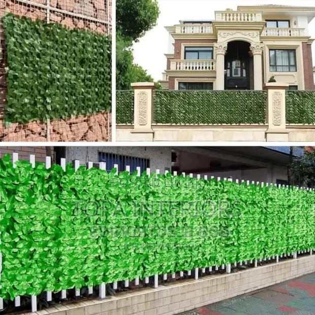 Diy Artificial Green Privacy Fence for Privacy and Decor