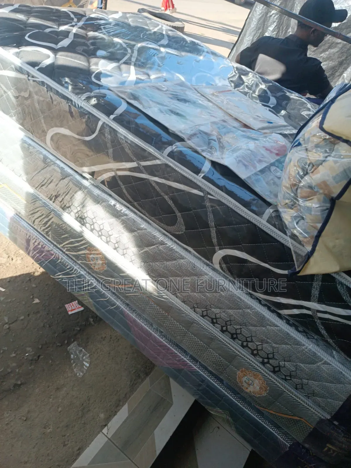 Orthopedic Fibre Matress Size 5 by 6 Kb6tx