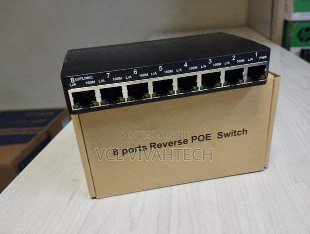 8 Port Reverse Poe Switch - main view