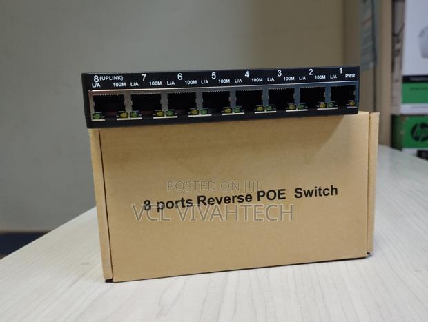 Reverse Poe Switch 8 Port || Poe || 8-Ports || Reverse - main view