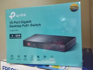 Tp-Link 10-Port Gigabit Desktop Switch With 8-Port Poe+