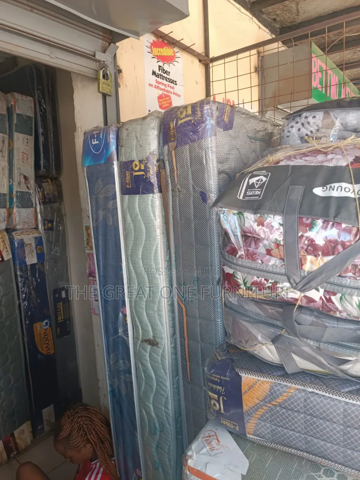 Quality Hypoallergenic Fibre Matress Size 5 by 6 Qz9kh