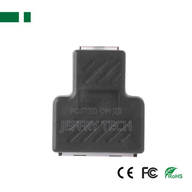 CRJ-B1 1 to 2 Rj45 Ethernet Network Splitter Connector - thumbnail 3