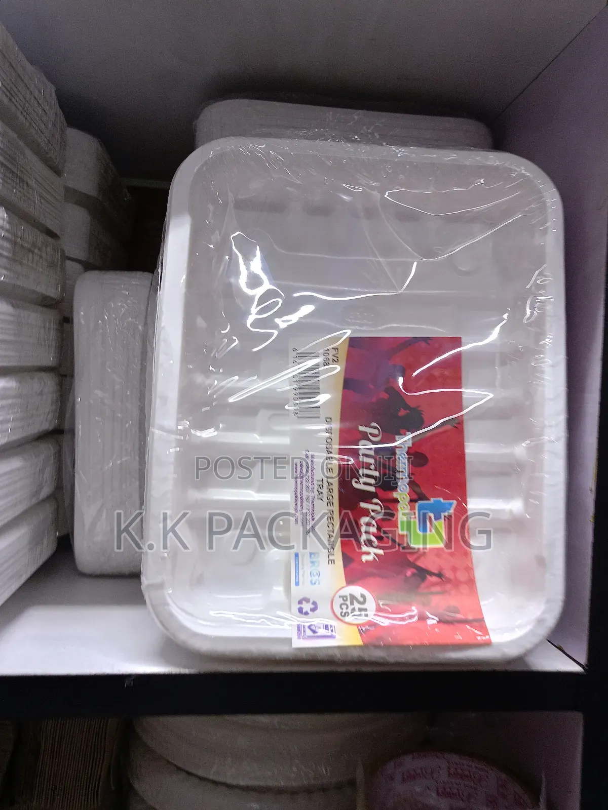 Lrge Packaging Trays for Packaging Meat 1kg