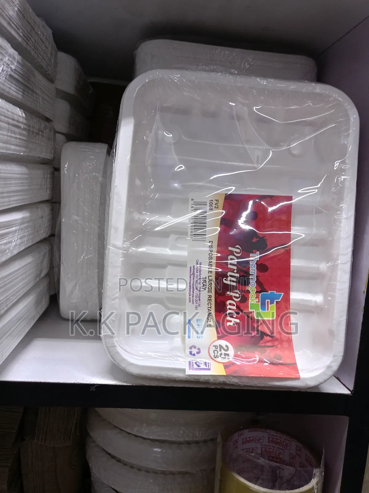 Lrge Packaging Trays for Packaging Meat 1kg