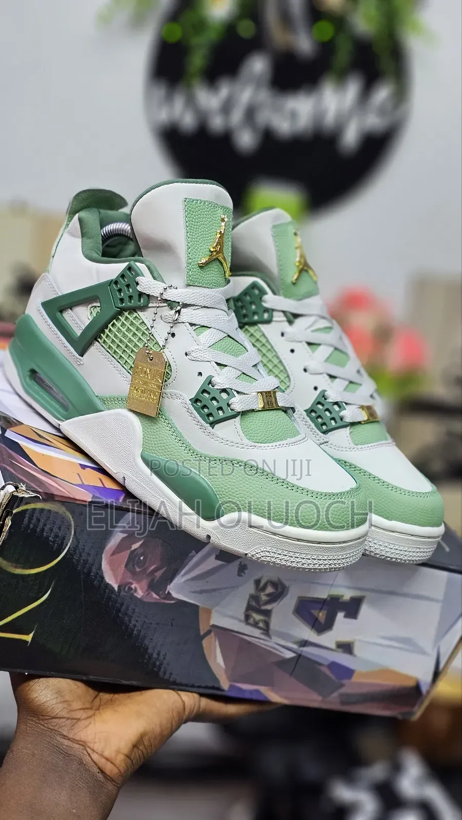 Air Jordan 4 Green