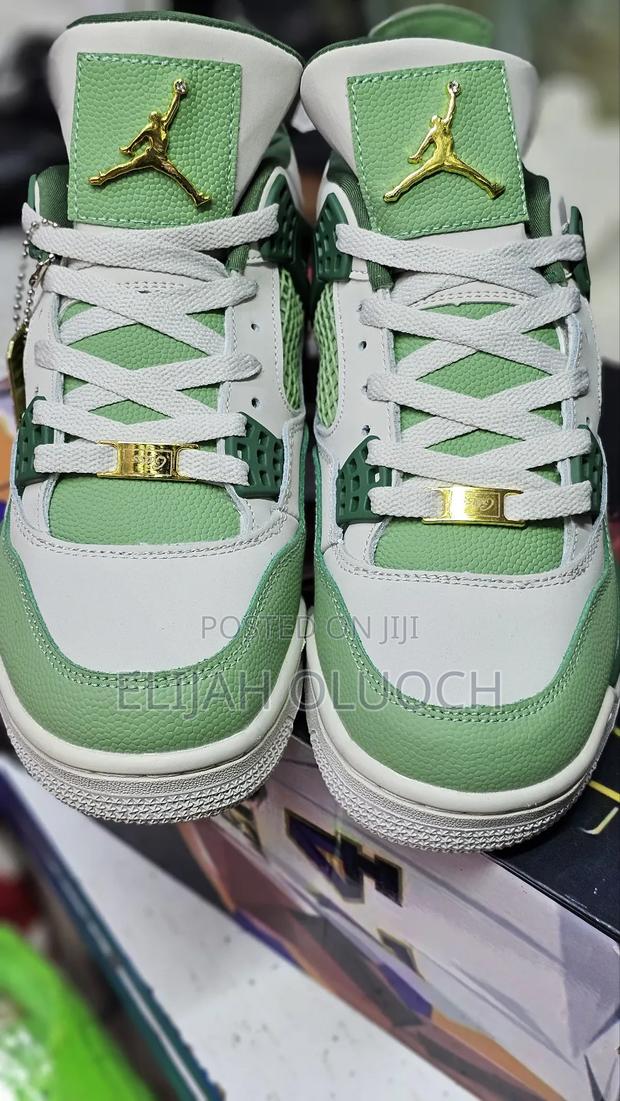 Air Jordan 4 Green - thumbnail 3