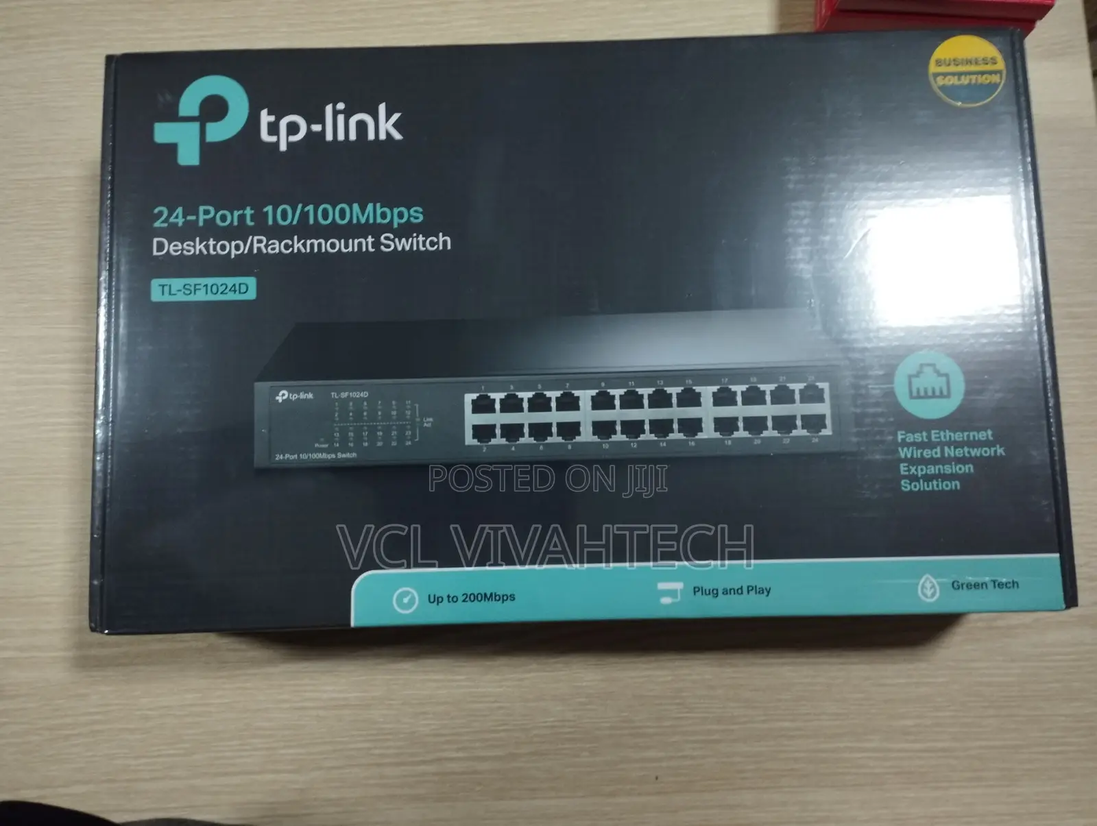 Tp-Link 24-Port 10/100mbps Desktop/Rackmount Switch