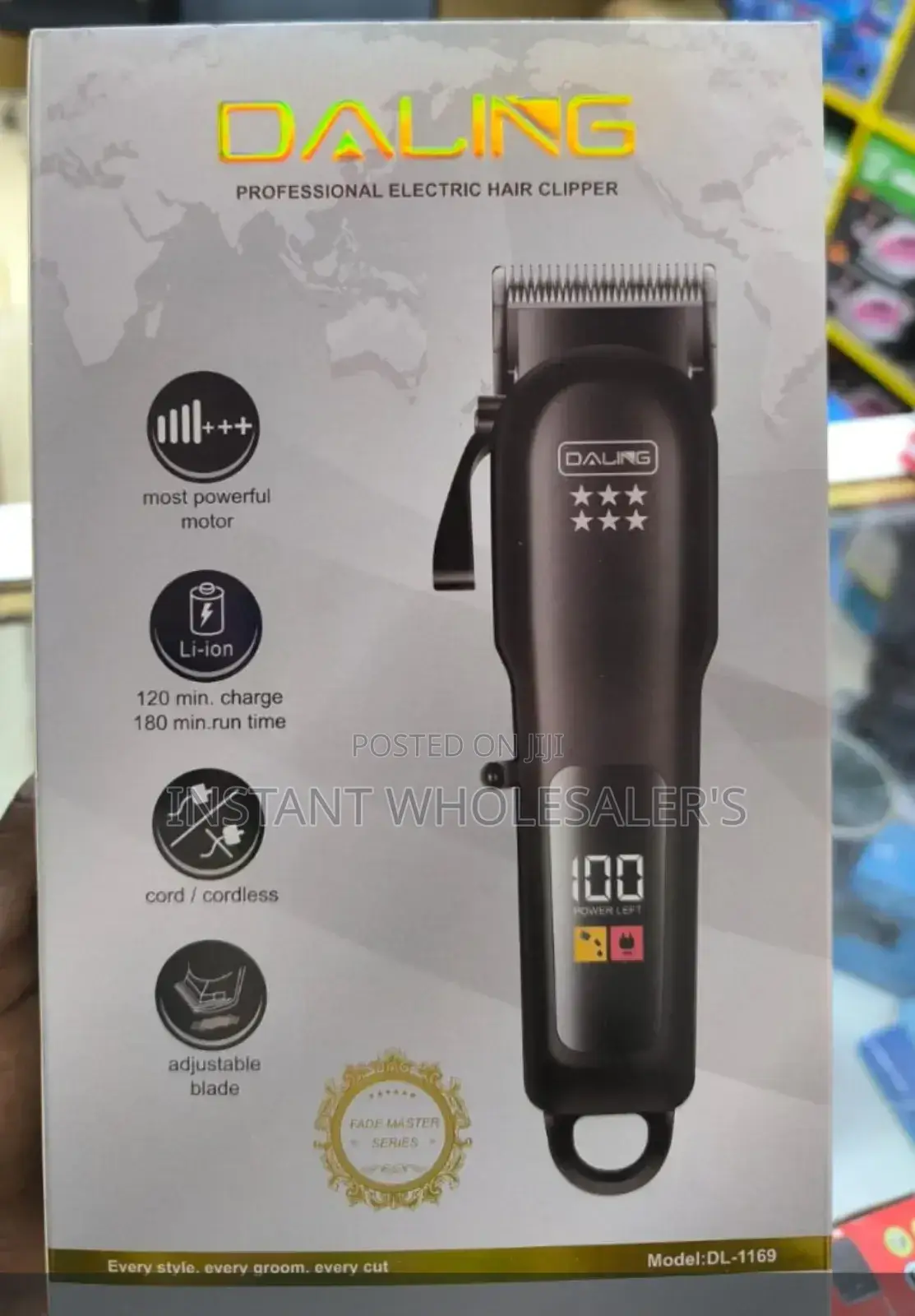 Cordless Electric Hair Clippers