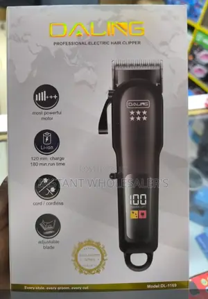 Cordless Electric Hair Clippers