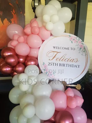 Adults Birthday Arch Decor