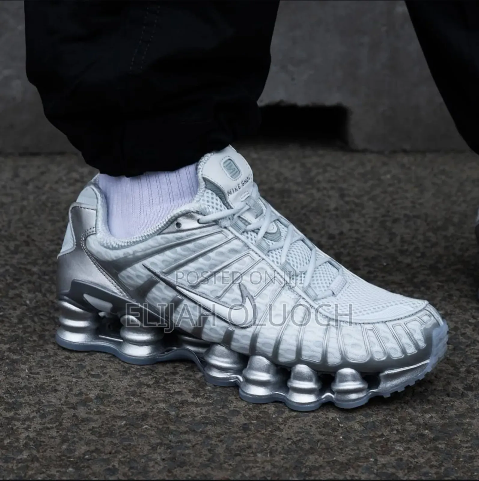 Nike Shox Silver