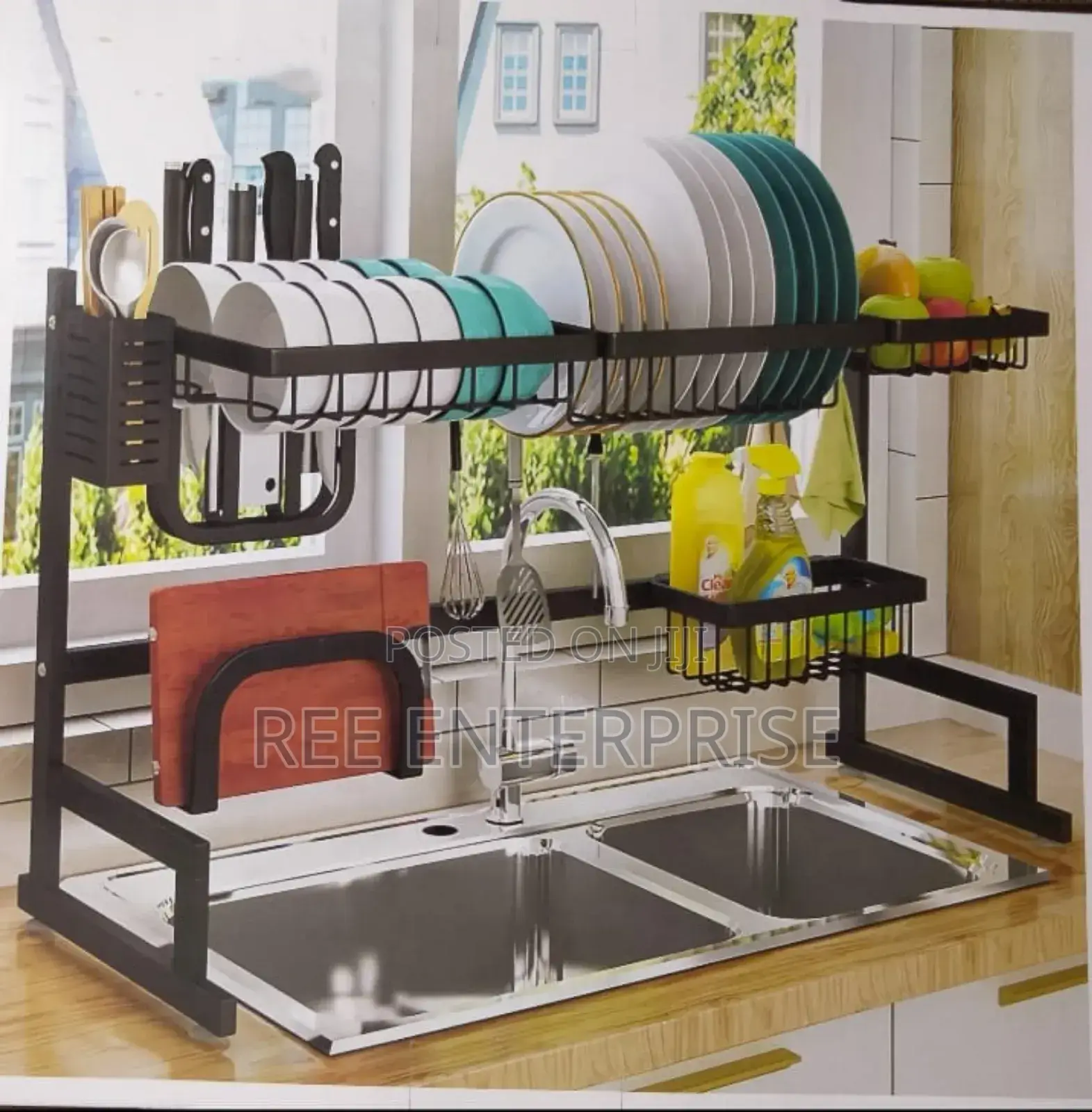 Single Over the Sink Rack