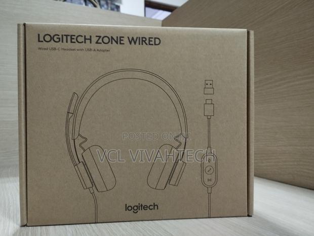 Logitech Zone Wired Headset With Noise Canceling Mic