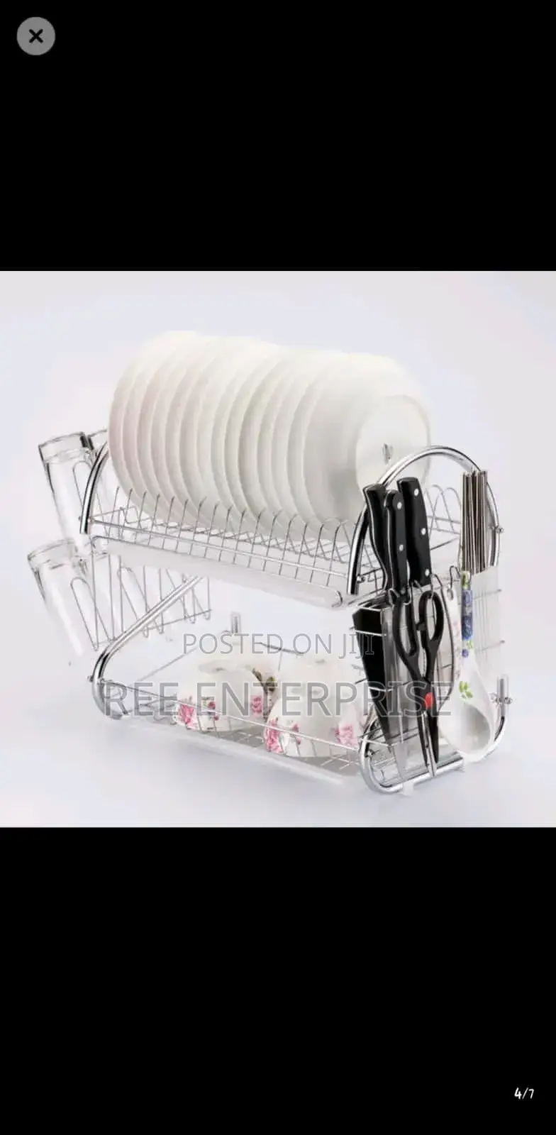 Brand New 2tier Dishrack Stainless Steel