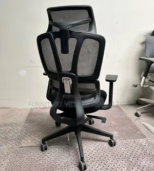 Office Chair:Leadership Series High Mesh Fixed Office Chair
